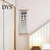 Eye Chart Multipurpose Waterproof Standardized Clear Printing Accurate Reading Vision Exam Test Thicken Adults Kids Wall Visual Acuity Canvas Painting