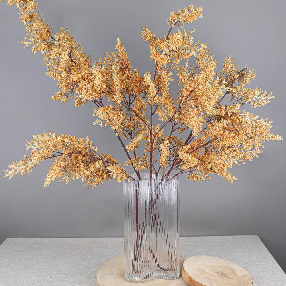 108cm Artificial Smog Grass Branch Floral Art Fake Plants Artificial Flower  Home Living Room Decor