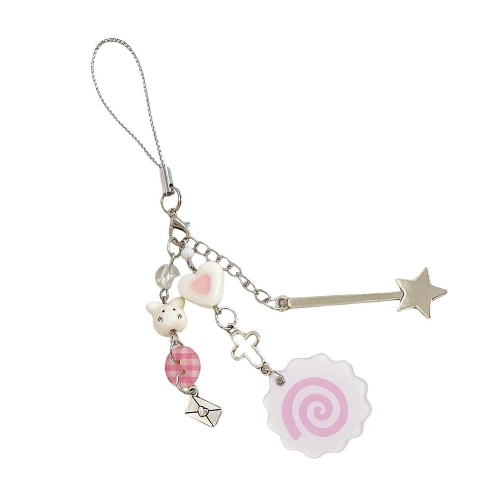 Camera Accessory Beaded Keyring with Strong Hook Travel Safety Key Holder Suitable for Backpack or Photography Gear