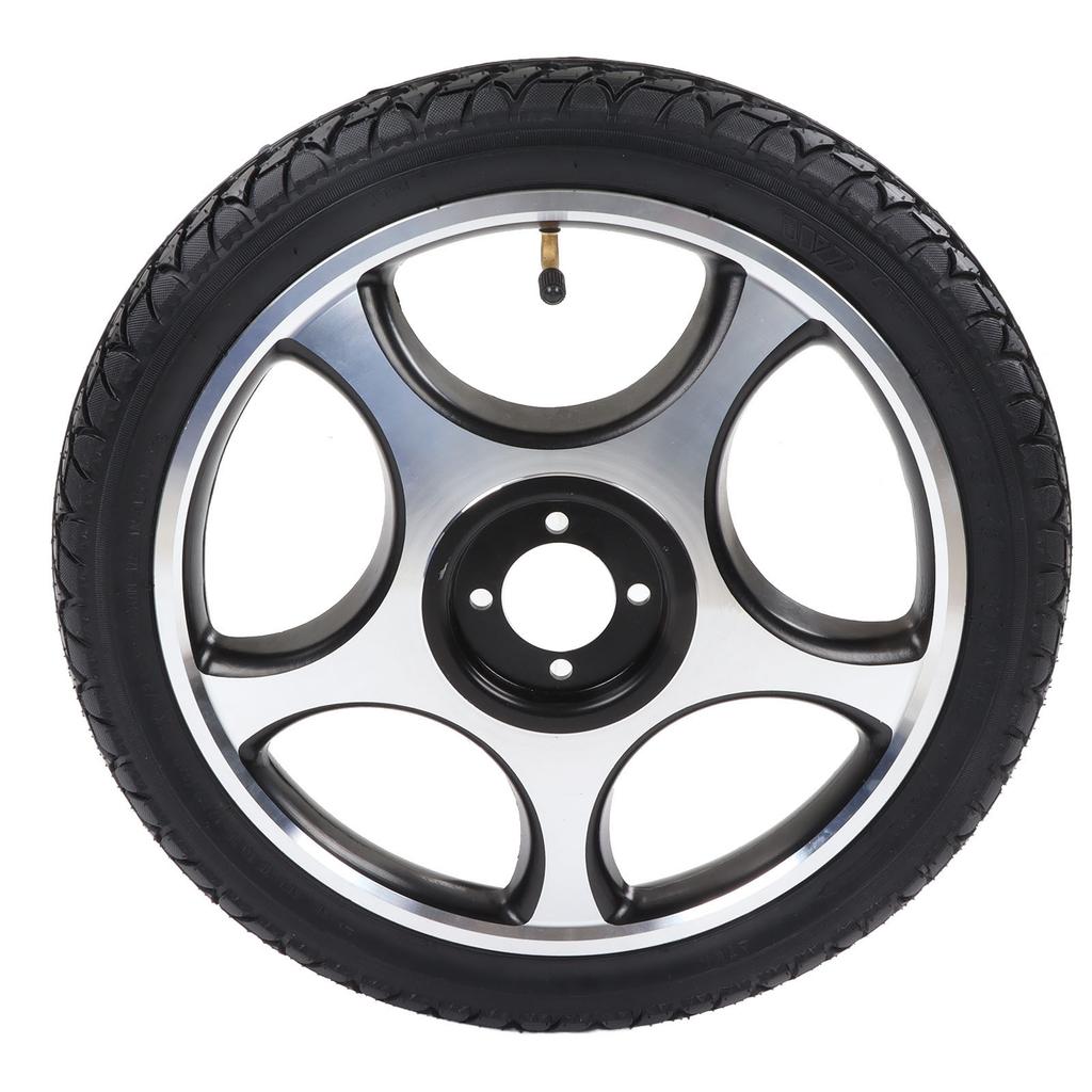 16in Electric Wheelchair Wheel Non Slip Alloy Steel Wheel Hub Wear Proof Wheelchair Caster