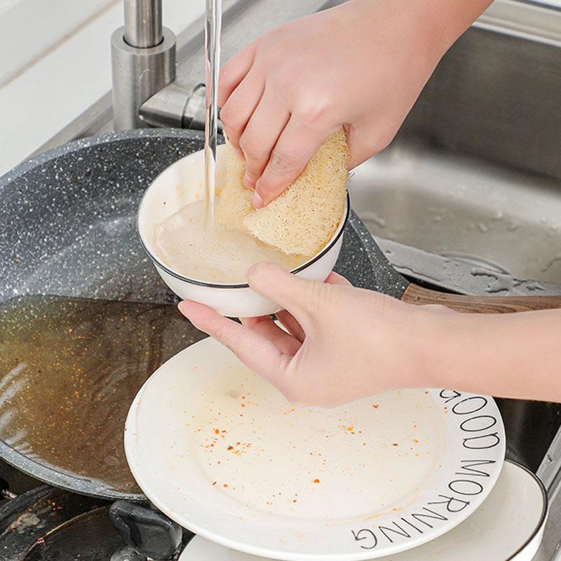 Multifunctional Natural Loofah Sponge & Exfoliating Towel