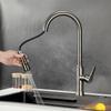 304 Stainless Steel Pull-out Kitchen Faucet