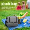 Picnic Cooler Bag Leak-Proof Cooler Lunch Bag Pouch Waterproof Portable Tote for Party Camping Beach Work Drink Beverage School
