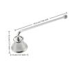 1Pcs Metal Smokeless Candles Wick Bell Snuffer Put Off Flame Tool Cutter Black Gold Rose Silver Decor Candle Snuffer