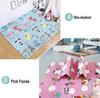 Foldable XPE Baby Crawling Mat: Thick, Odorless Foam Floor Mat for Infants.