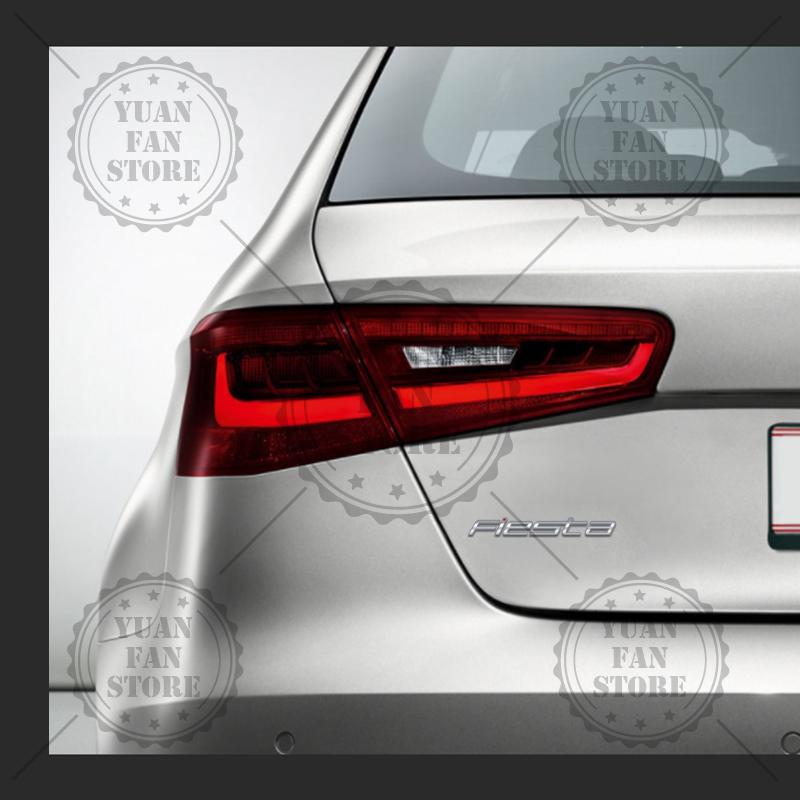 1 STUKS Metalen Letter Voor Ford Fiesta ST Line Nieuwe Oude Stijlen 3D Embleem Auto Achterklep Decals Badge Auto Accessoires Styling