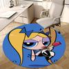 Powerpuff Girls Chair Mat Round Carpet - Home Decor, Sofa Rug, Office Mat, Gift for All Rooms0496b