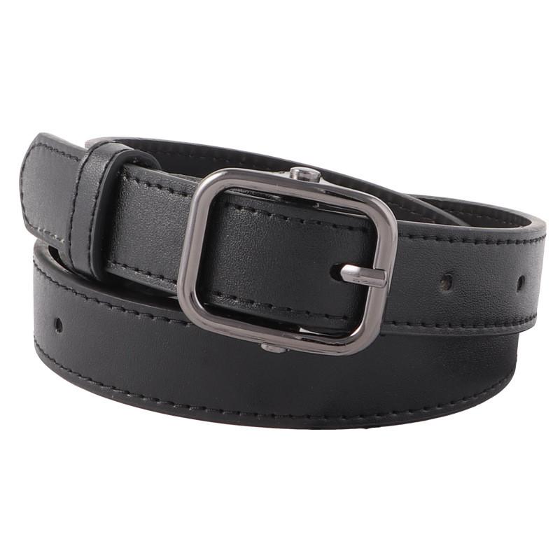 Fashionable Simple Womens Belt Metal Pin Buckle Outdoor Casual Band Waist