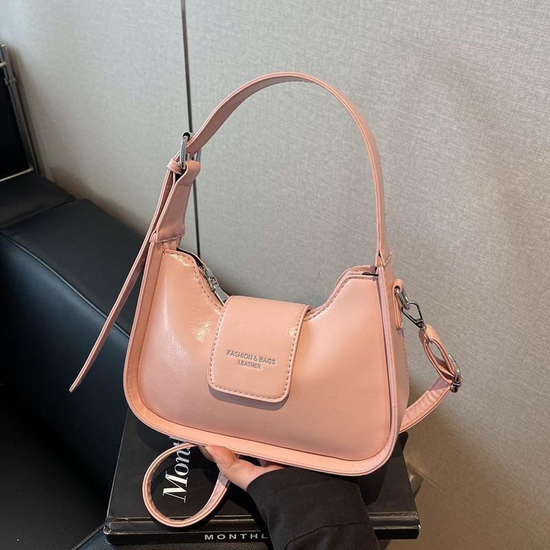 

Минималистичная сумочка, нишевая сумка подмышку, новая модная сумка для поездок на работу, элегантная сумка на плечо, сумка через плечо розовый