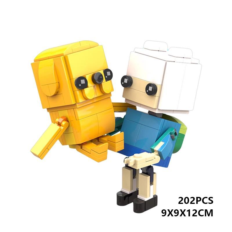 

Building Block Compatible With 71483 Adventure Treasure Finnjake Square Head Boy, Creative Toy Puzzle