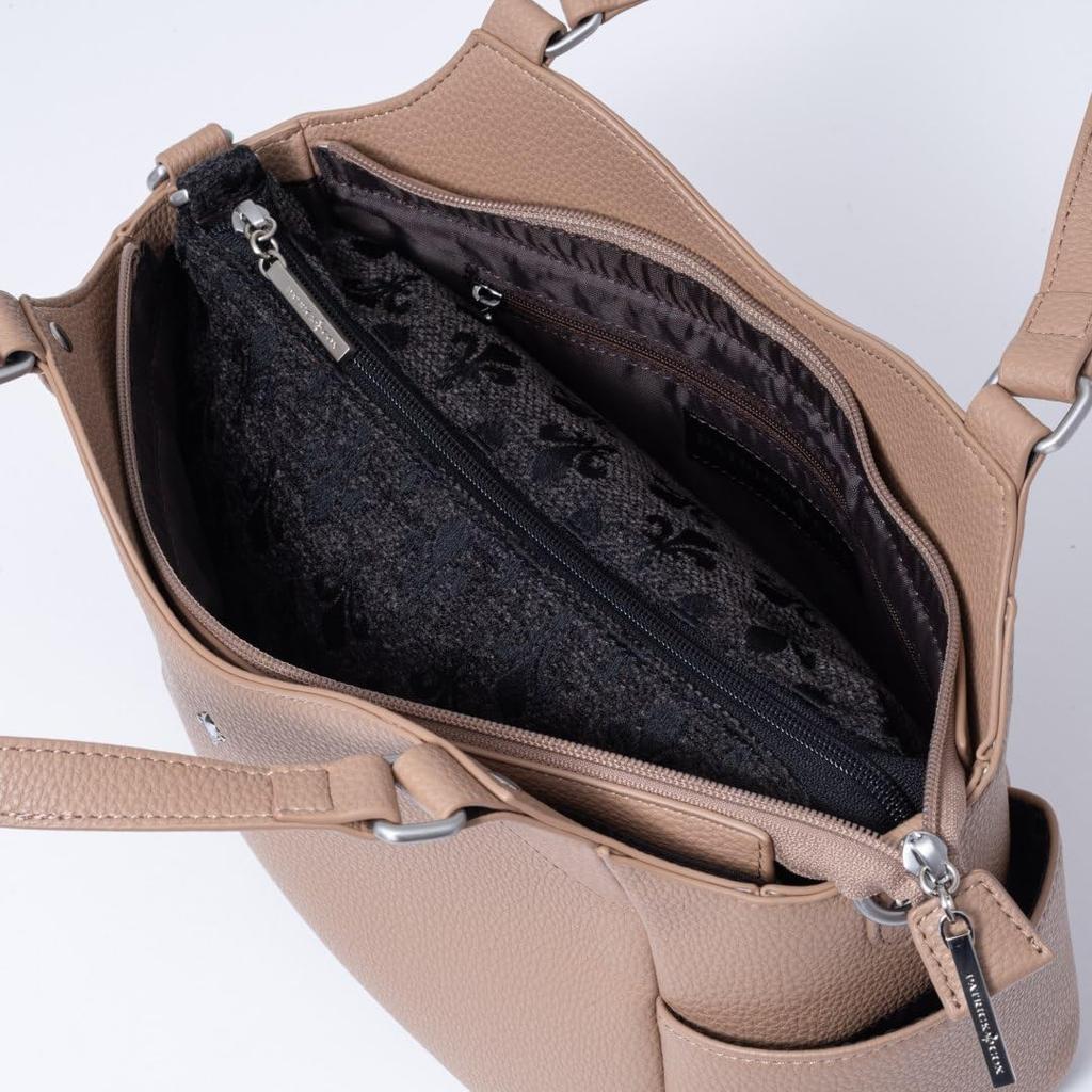 Hand Hand Original Pouch PXLHEMH1 Beige [Patrick Cox] 2-Way [Lily Mall] Women's 2-Way