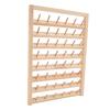 48 Spools Thread Rack Wall Mounted DIY Eco Friendly Embroidery Spool Thread Organizer for Household