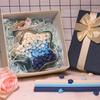 Paper Star Five Pointed Star Bottle Gift Box Kawaii DIY Origami Stars Paper Strips Gradient Blue Decorative Paper