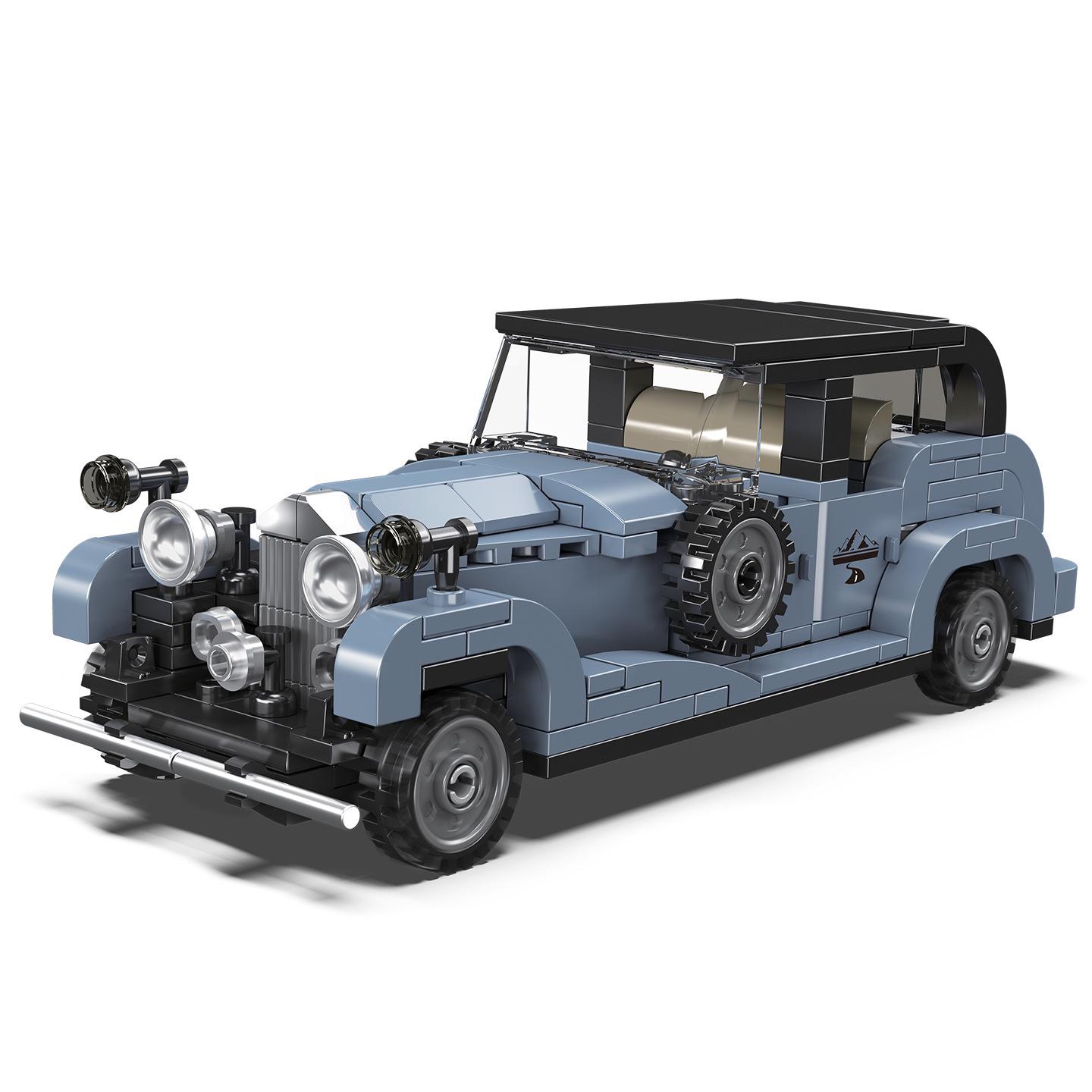 Yuxing King Luxury Sedan Building Blocks Toy - Educational Model and Birthday Gift