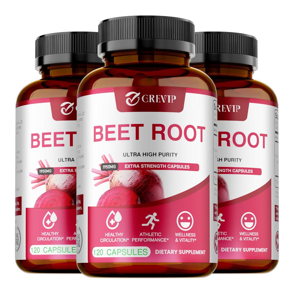 Concentrated Beet Root Extract, Nourishes the Body's Internal Circulation, Maintains Physical Health and Vitality, Nutritional Supplement.