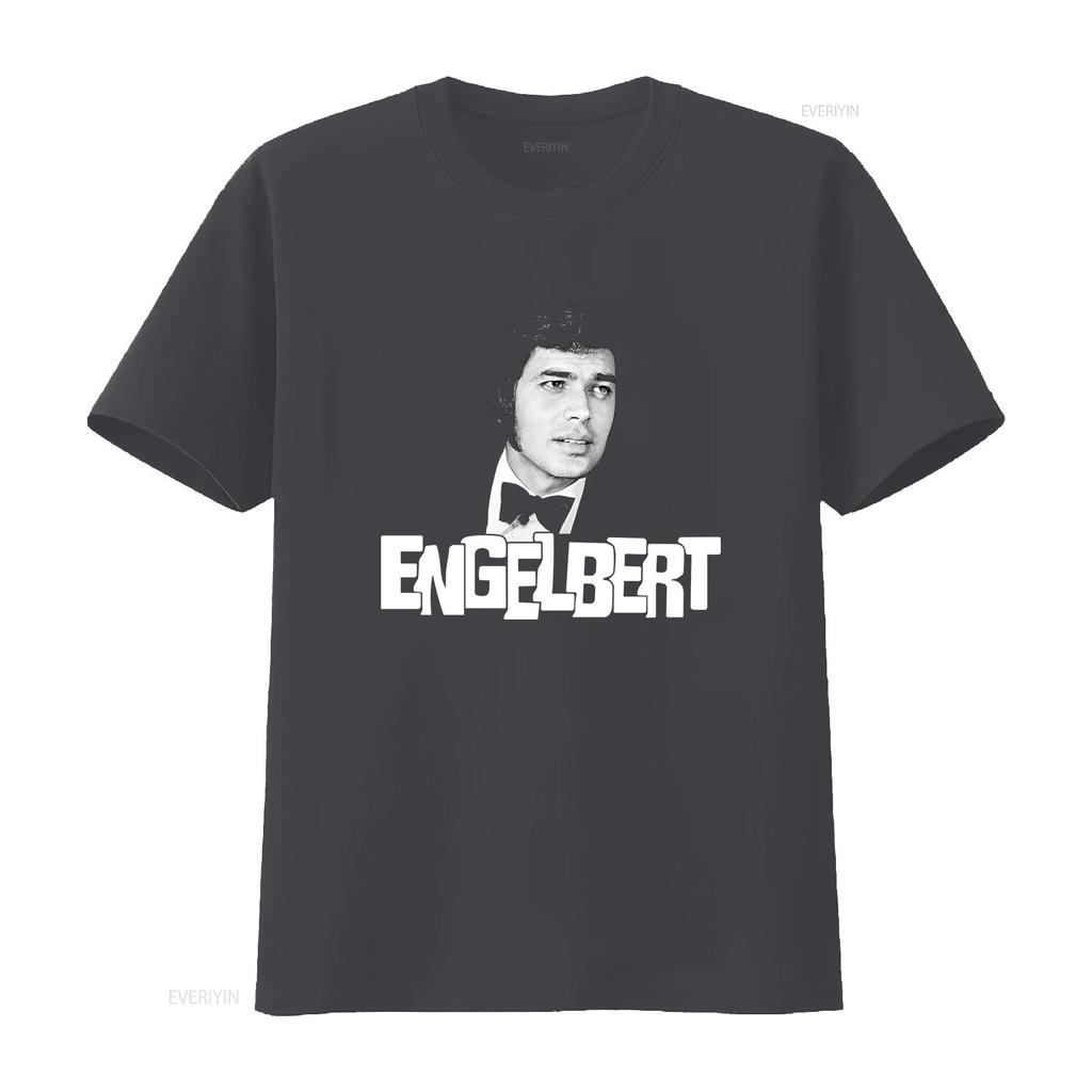 Engelbert Humperdinck Tribute T Shirt Vintage Washed Fashion Breathable Top For Everyday Wear Casual Streetwear Soft