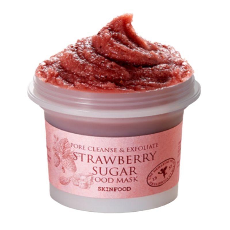 SKINFOOD Strawberry Sugar Food Mask Exfoliating Wash Off Mask 120g