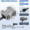 For Starlink-Mini Car Power Converter 12V/24V Boost 30V 3.5A Car Efficient Power Boosting Supply 3M Adapter Cable Accessories