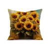 Thanksgiving Decor Pillowcase Cushion Polyester Throw Pillow Cover Sofa Chair Bed Cushion Cover Pillowslip Home Decor