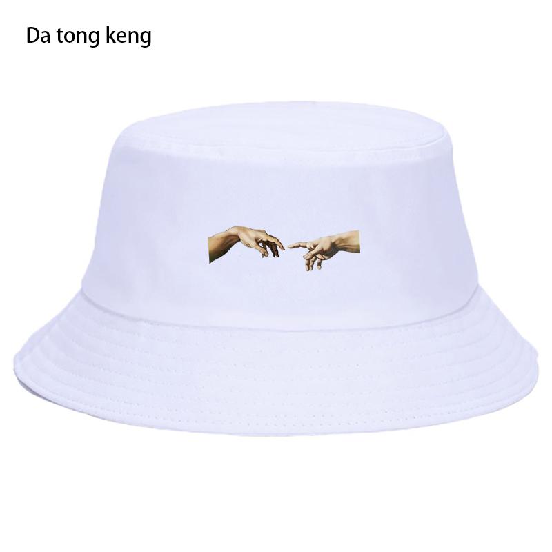 Anime HipHop MICHELANGELO Bucket Hat Women Unisex Summer Fishing Fisherman Cap Foldable Unisex Sun Caps Sunscreen Panama Beach Hats