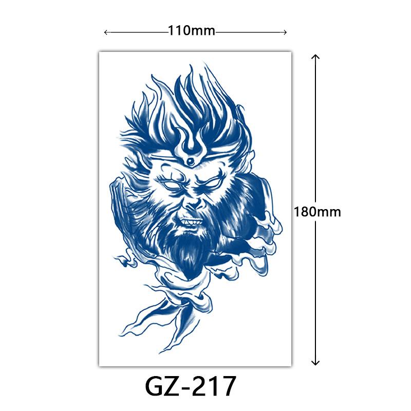 Herbal Semi-Permanent Tattoo Sticker, Semi-Permanent Tattoo Sticker, Anti-Rub, Anti-Sweat Tattoo