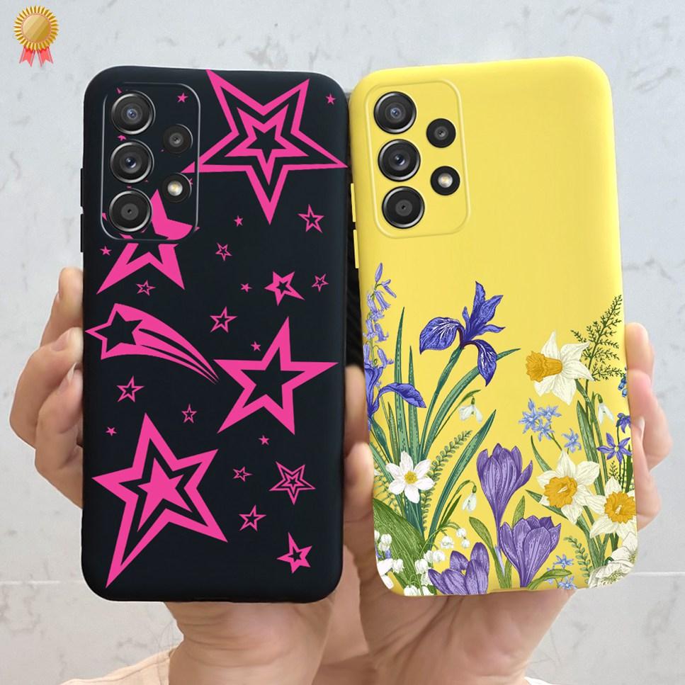 For Samsung Galaxy A23 5G Case Fashion Cute Clear Mate Men Women Soft TPU Silicone Phone Covers For Samsung Galaxy A23 4G Fundas