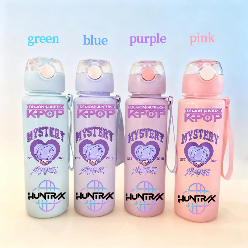 700ML KPOP Devil Hunter Stainless Steel Insulated Mug Anime Cartoon Style Portable Cup Fit designed for Students plus Children
