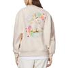 Li Ning X Disney Sweatshirts Women's Ecru Crew Neck Thickened Regular AWDSF36-2