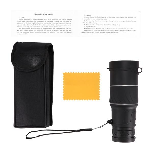 Single Telescope Night Vision High Definition Optical Glass Monocular Telescope Camping Handheld Telescope Spotting Telescope For Hiking Bird Watching