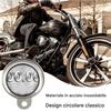 Stainless Steel Cycling Card Hanger Waterproof Seal Tax Disc Plate Holder  Scooter Use