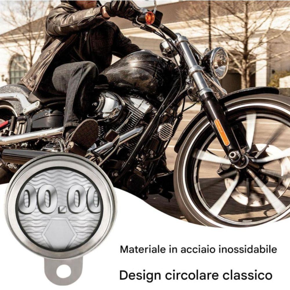 Stainless Steel Cycling Card Hanger Waterproof Seal Tax Disc Plate Holder Scooter Use