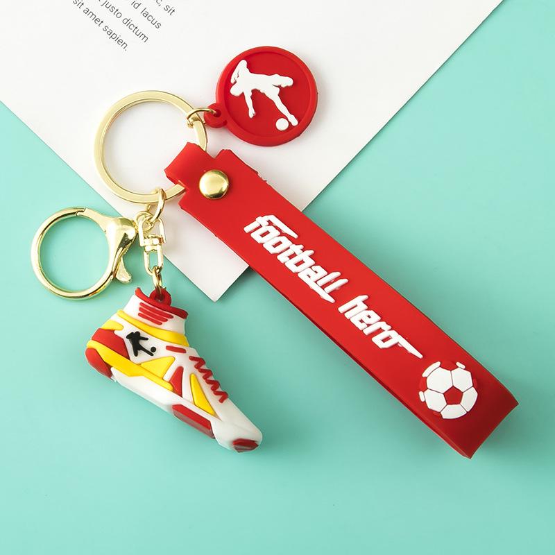 World Cup Sports Shoe Keychain Pendant for Couples