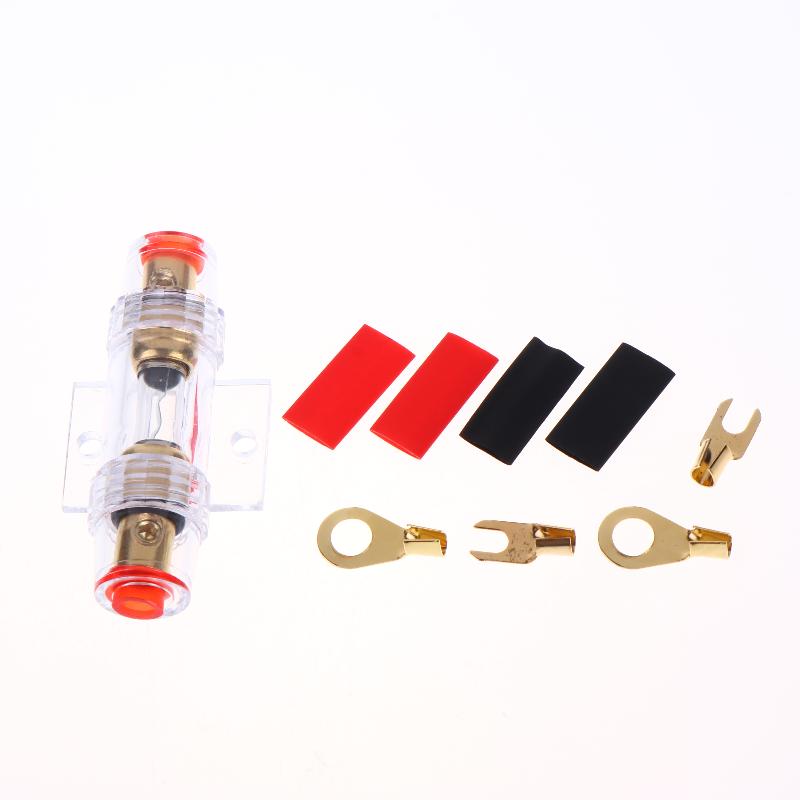 Car Amplifier Wiring Kit 1 Set for Subwoofer Audio System Installation Efficient Signal Transmission for Crystal Clear Bass Output