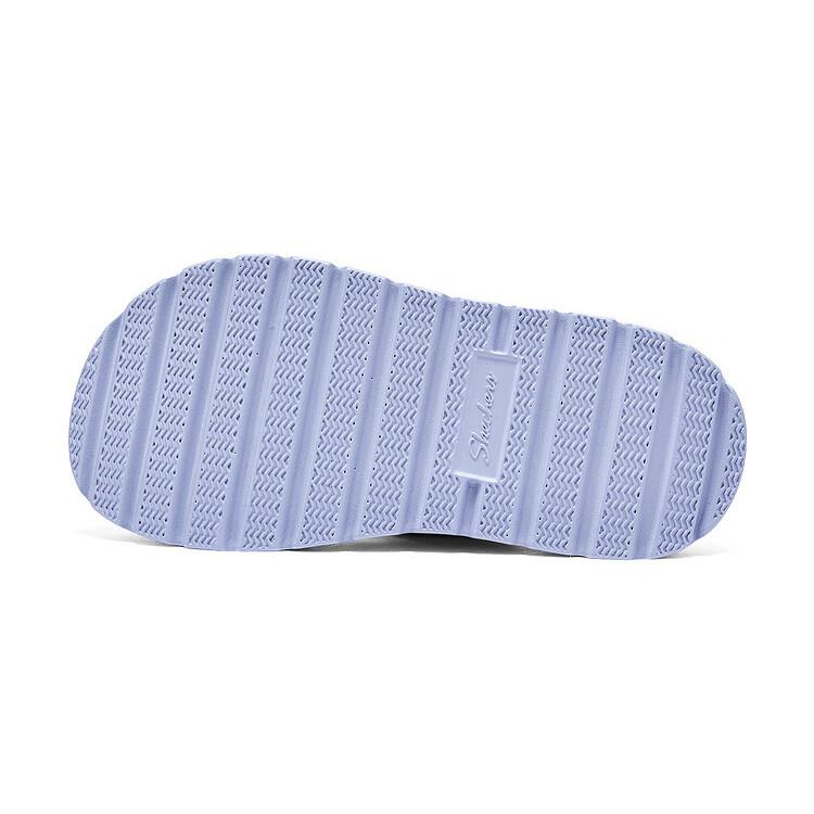 Skechers Pantofole Moda Donna Comode EVA Anti-Usura Sandali a Ciabatta Pantofole Donna Viola 120040-LAV