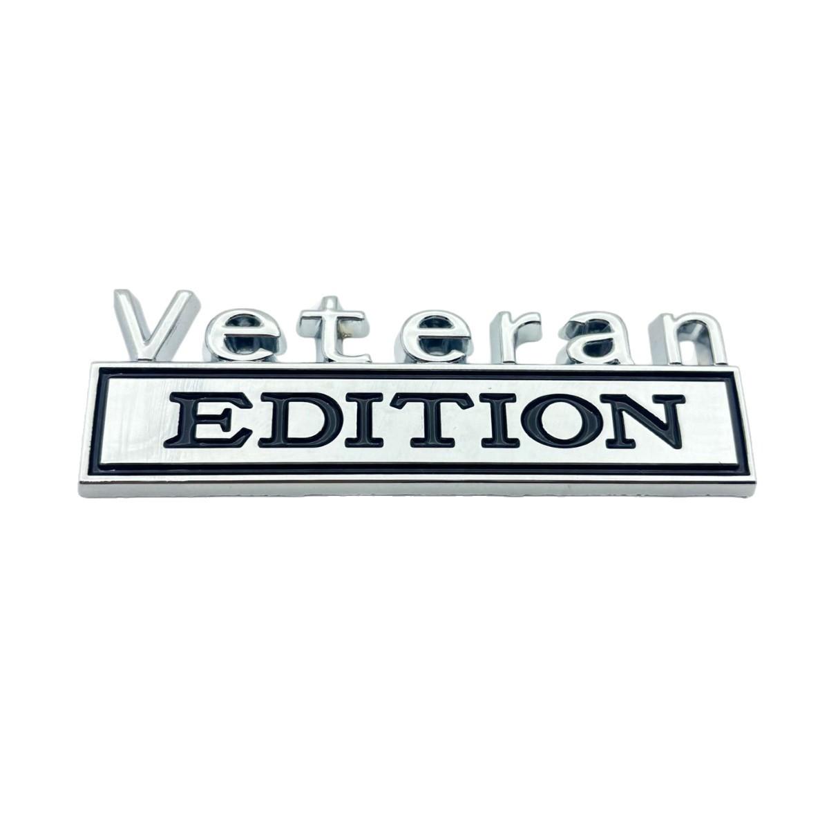 1Pc 3D Metal Car Modification Emblem Car Side Fender Rear Trunk Badge Sticker Logo Decal чёрный/серебряный