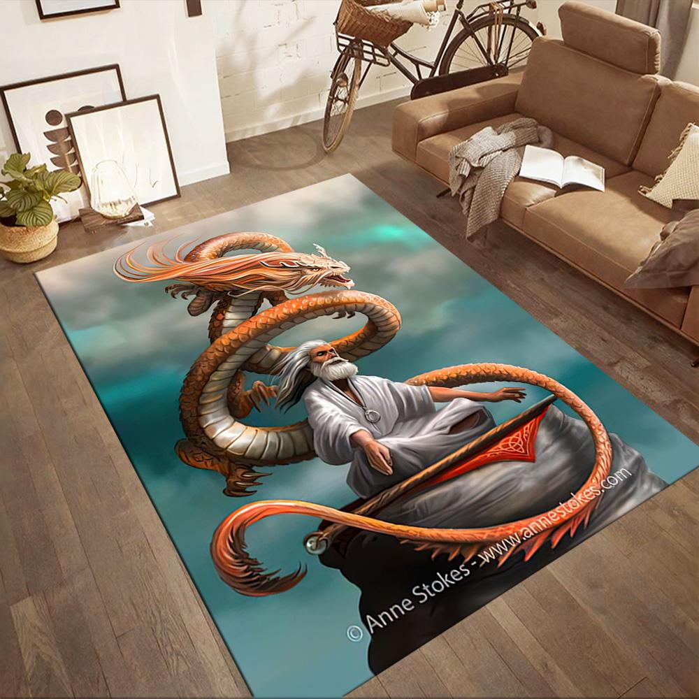 Gothic Style Floor Mat Perfect for Game Room Outdoor Study room Dormitory Antislip Carpet Decorate Offices