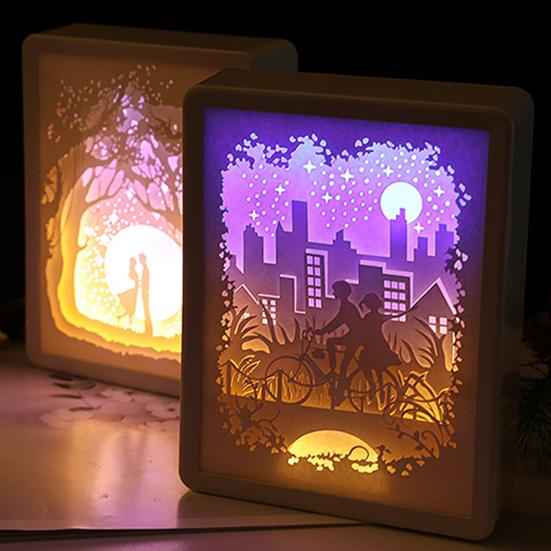 

Paper Cut Creative Papercut Lights для световых коробов в ночной спальне