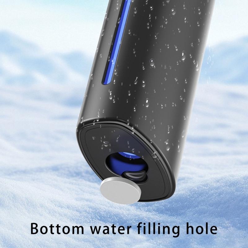 Handheld Cooling Fan Portable USB Charging Electric Hand Fan With 1200mAh Battery for Home Or Outdoor Activity