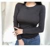 Korean Dongdaemun Sexy Slim-Fit Long-Sleeve Women's T-Shirt