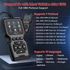 Advanced OBD2 Scanning Diagnostic Tool Professional Engine Code Reader And Reset Real-Time Data Diagnostic Reading Tool