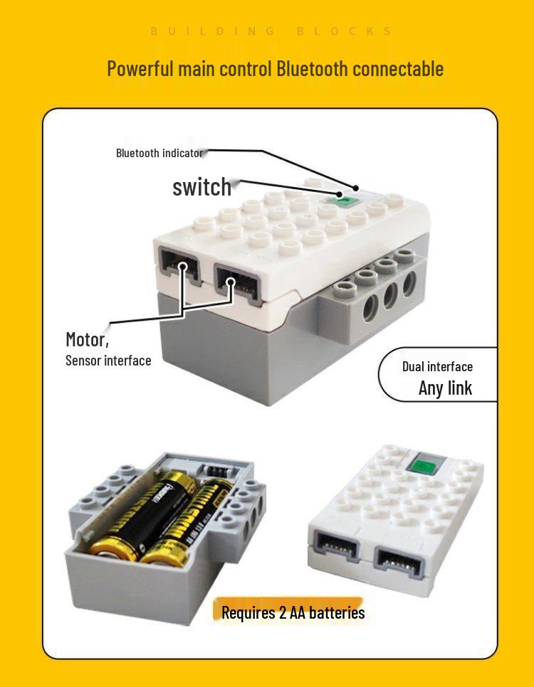 

Совместим с набором для робототехники LEGO WeDo 2.0 для STEAM-классов и клубов