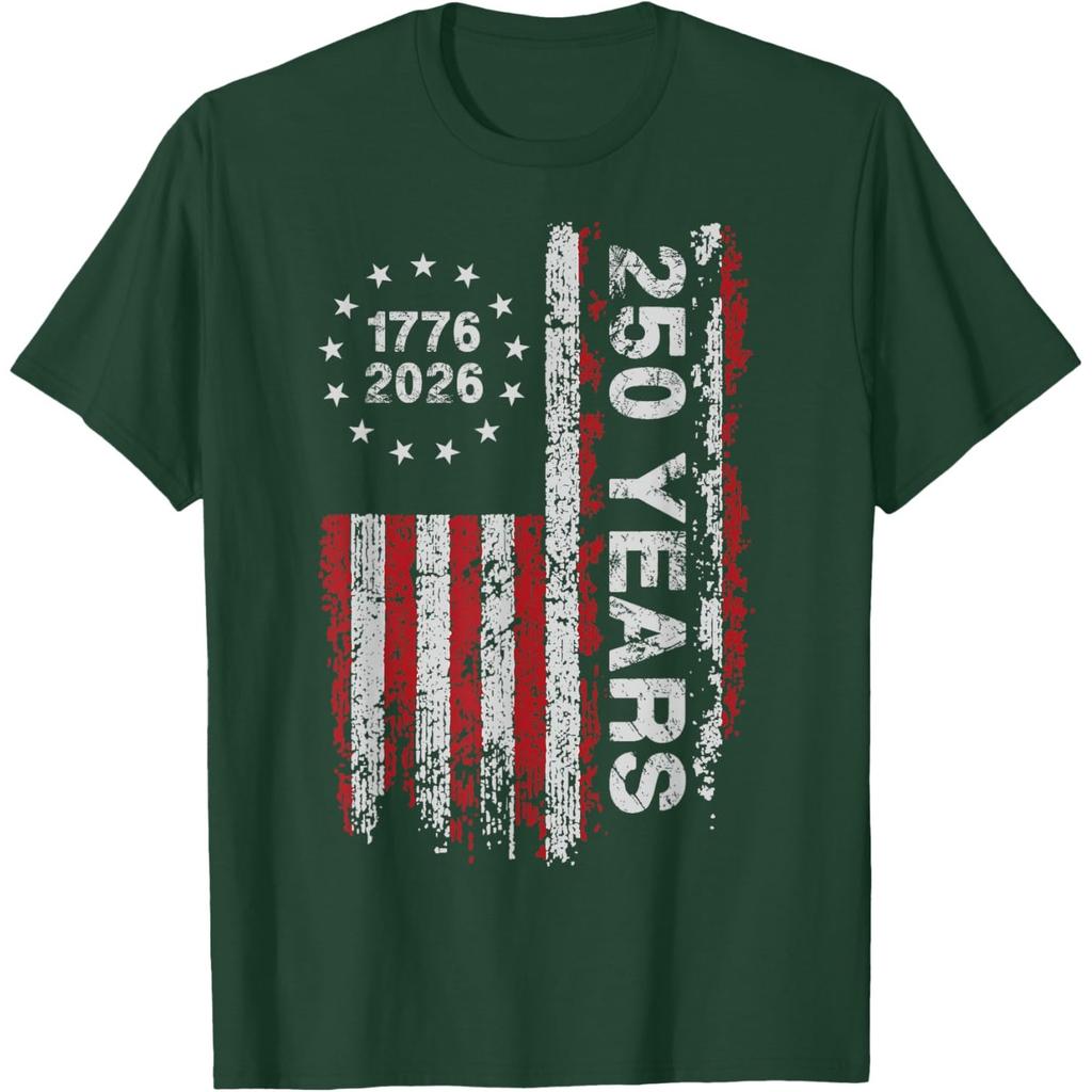 250 Years America Anniversary 250th Independence Day Freedom T-Shirt