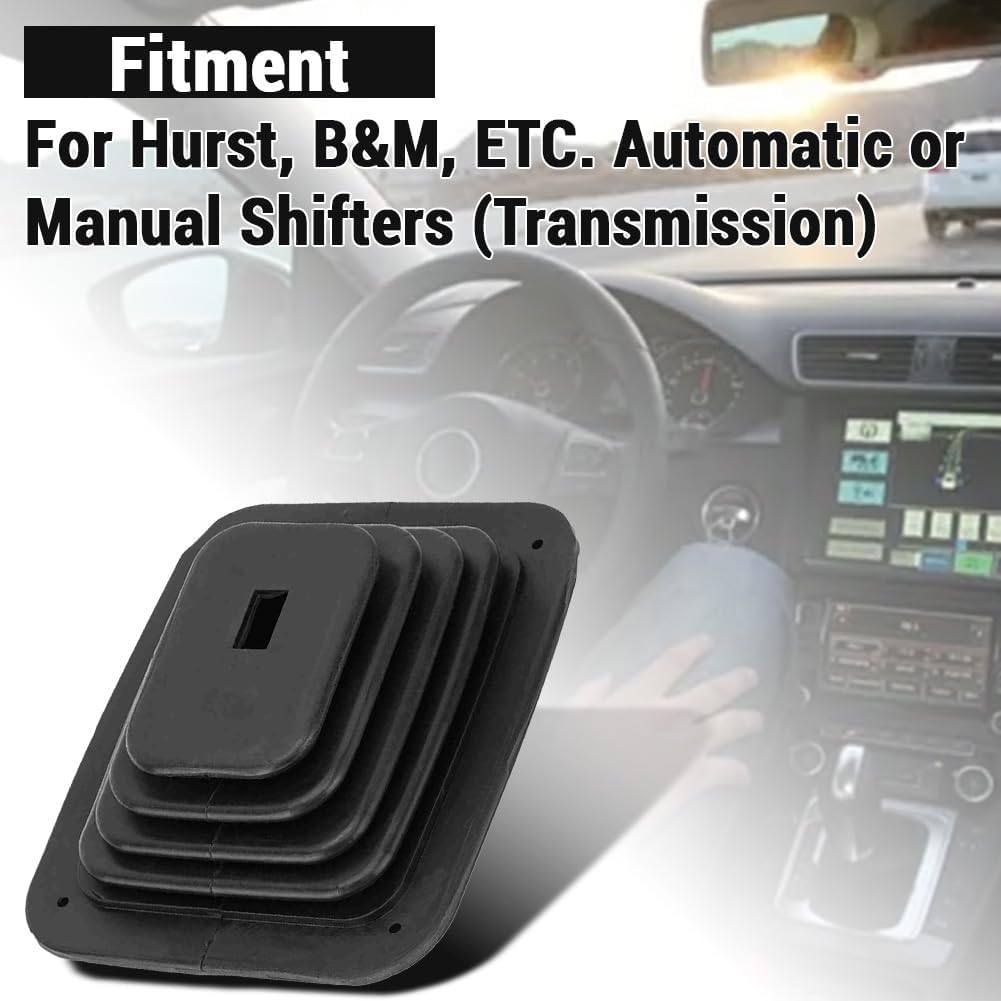 Gear Shift Boot,Gear Shift Cover Rubber Car Shifter Boot Replacement for 350,Enhanced Dust Protection Easy Installation