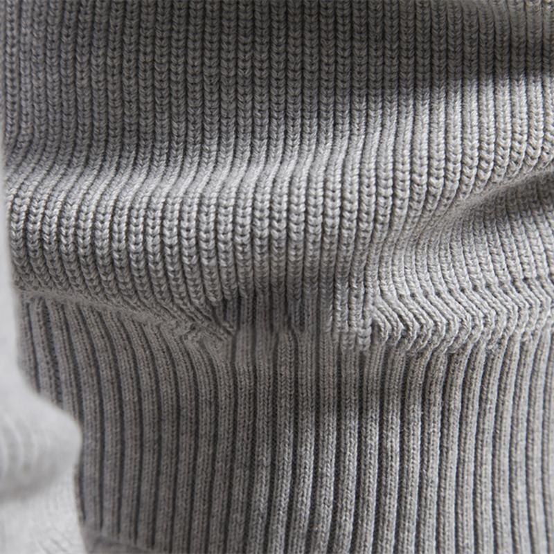 Gant Herbst und Winter Stickerei Neuer Herren Halb Offener Pullover Herren Langärmel Stehkragen Einfarbig Vielseitiges Freizeit Oberteil