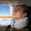 U Shaped Memory Foam Neck Pillows Soft Travel Massage Adjustable Flight Pillow for Sleeping Airplane Car Office Home