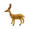 N80B for Creative Christmas Elk Ornament Simulation Winter Elk Figurine Crafts Decor for Home Restaurant Bar Table Decoration
