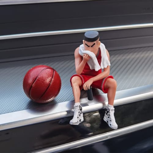 KRGNPLE Slam Dunk Figures featuring Hanamichi Sakuragi, Kaede Rukawa, Ryota Miyagi, Hisashi Mitsui, and Takenori Akagi, Car Accessories (Design: Trump