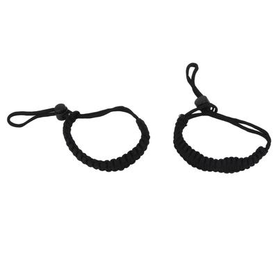 2pcs Rope Bottle Carrier Durable Hand Weaving Survival Umbrella Rope Cup Holder Handle