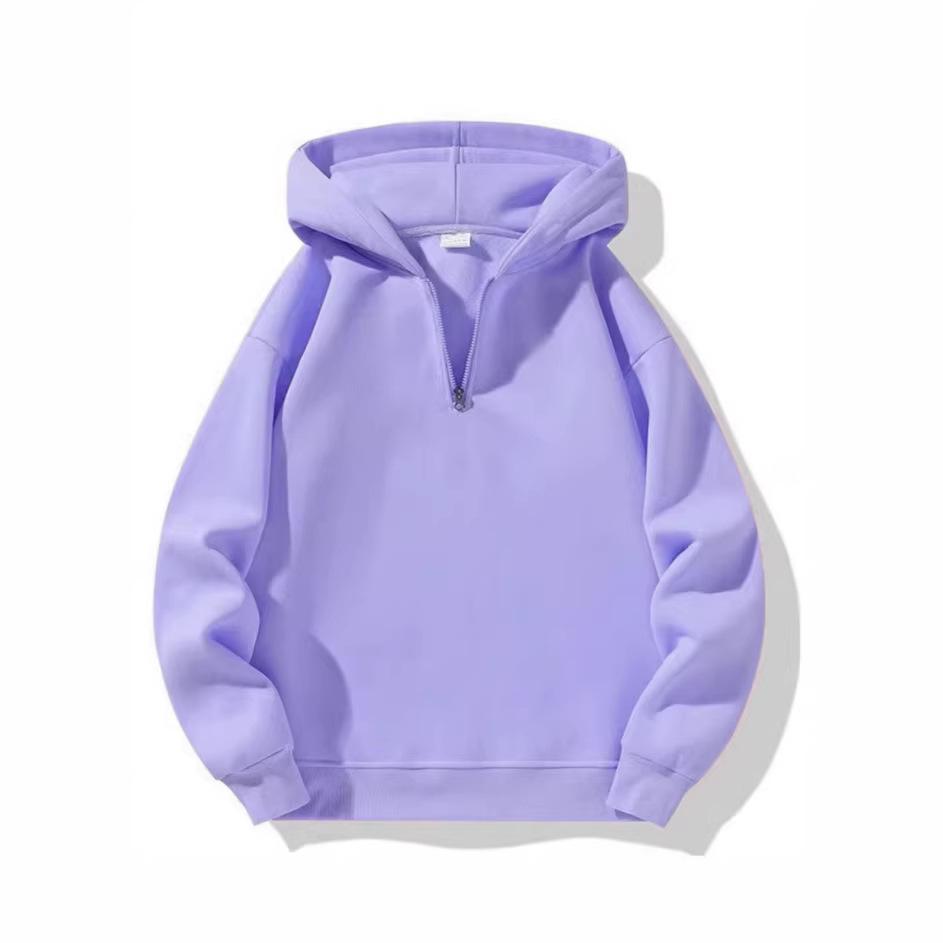 European and American Style Women's Zipper Hoodie - Autumn/Winter Loose Fit Casual Sweatshirt