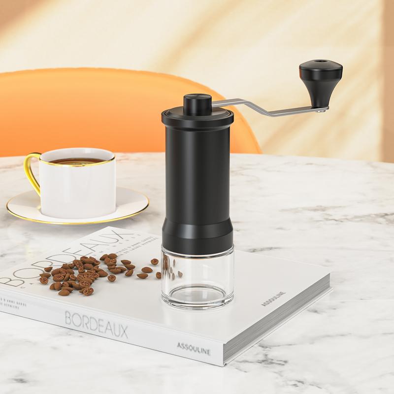 Household Portable Ground Coffee Machine Hand Cranked Grinder Coffee Bean Grinder Hand Cranked Coffee Utensil